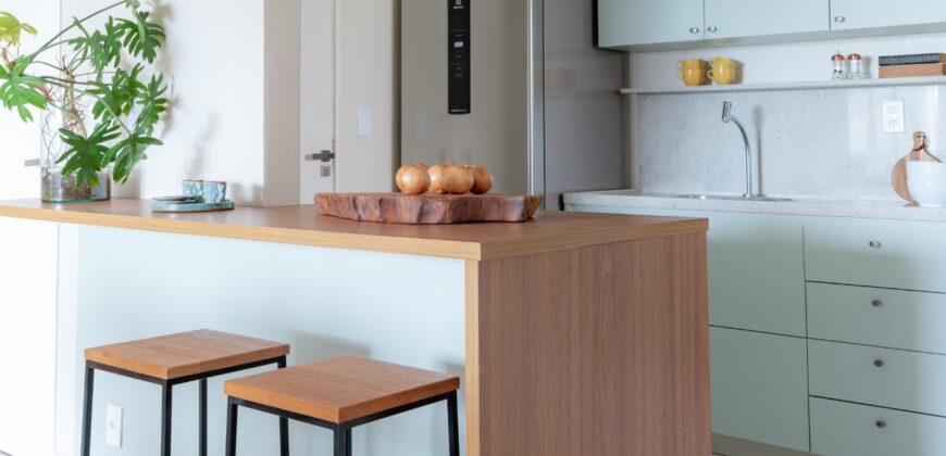 Apartamento nascente com 3 quartos e armários planejados
