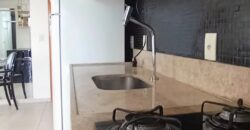 Apartamento quarto e sala, mobiliado, com 40m²