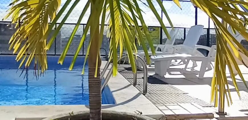 Apartamento quarto e sala, mobiliado, com 40m²